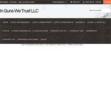 Tablet Screenshot of ingunswetrustllc.com